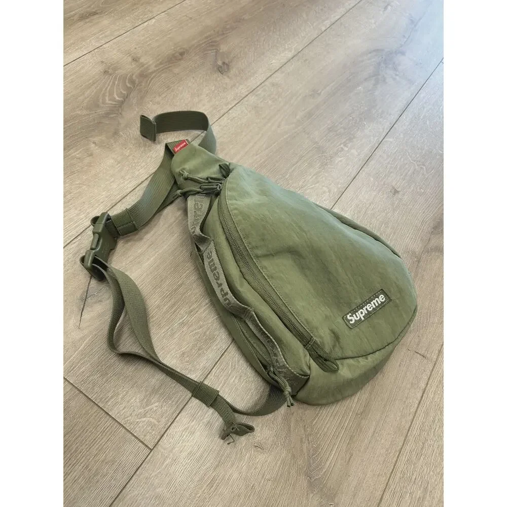 FW20 Supreme Sling Bag 'Olive' SF